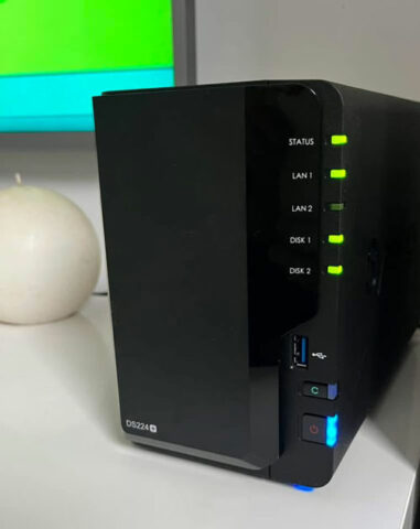 Installation NAS SYNOLOGY DS224+